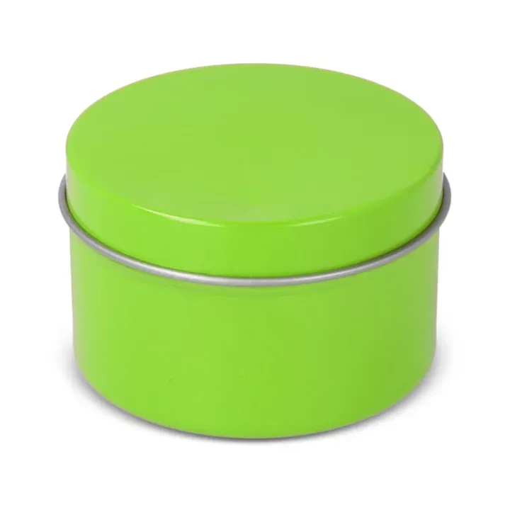 Kirtan scented plant based candle in large recycled tin - LT90741 (N0032)
